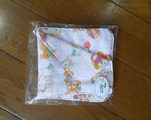 かわいいガーゼのハンカチ 森のくまさんぬの部 雑貨・その他 オーダー