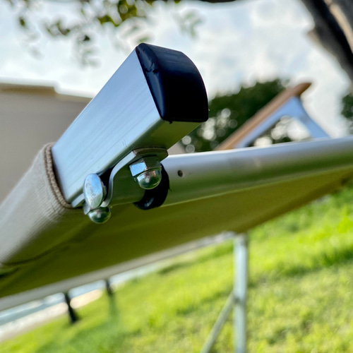 防水帆布コンパクトFDチェア/サンドベージュ 張り替えシートのみ