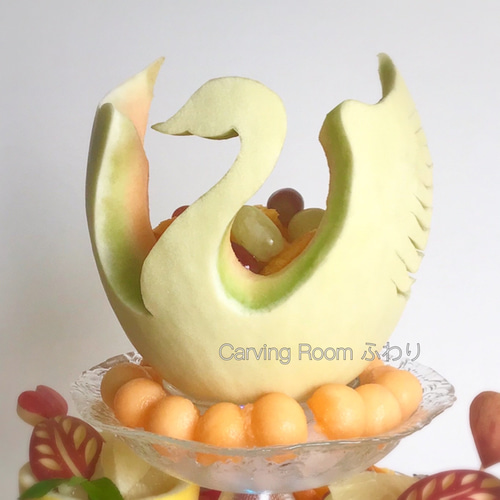 特別なプレゼントにメロンのフルーツバスケットを！【オーダーフルーツ