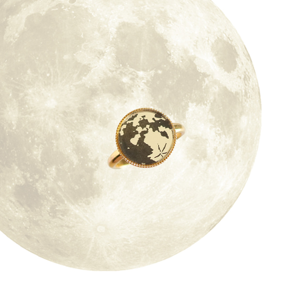 満月ミラーリング・ゴールド/r13 2枚目の画像