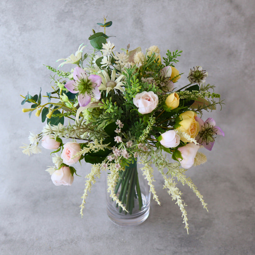 結婚式　ガーデン　ウエディング　造花　アーティフィシャルフラワー　ブーケ アーティフィシャルフラワーブーケ/ウェディングブーケ