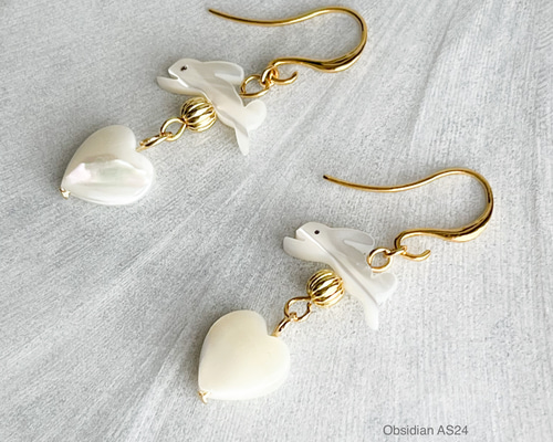 18K マザーオブパール　ピアス 楽天市場】≪3％OFFクーポン×P3倍≫ヴァンクリーフ＆アーペル
