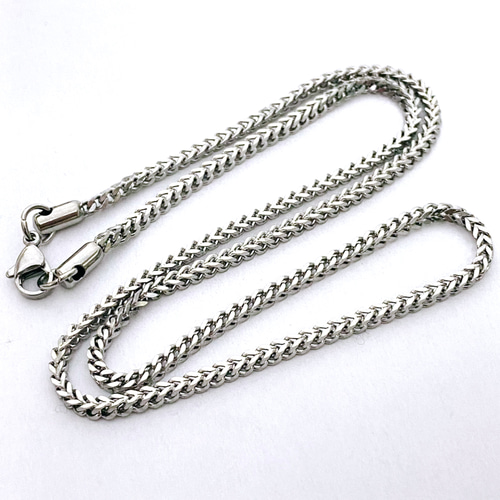 ダブル喜平チェーン 2.5mm ステンレスネックレス ステンレス