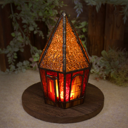 ステンドグラスのおうちライト Lampshade Stained Glass Easy Fashionable Summer Vacation Homework