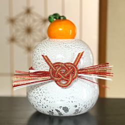 工芸ガラスガラス作家伊藤珠美作花置物VR6827