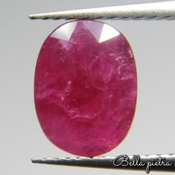 1.49ct★天然ルビー アフリカ産 コランダム ルース パープリッシュレッドルビー Ruby 裸石 宝石 天然石 9 3枚目の画像