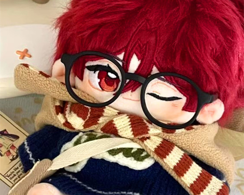 20cmぬいぐるみ 着せ替えぬいぐるみ サリン 赤髪赤目の少年