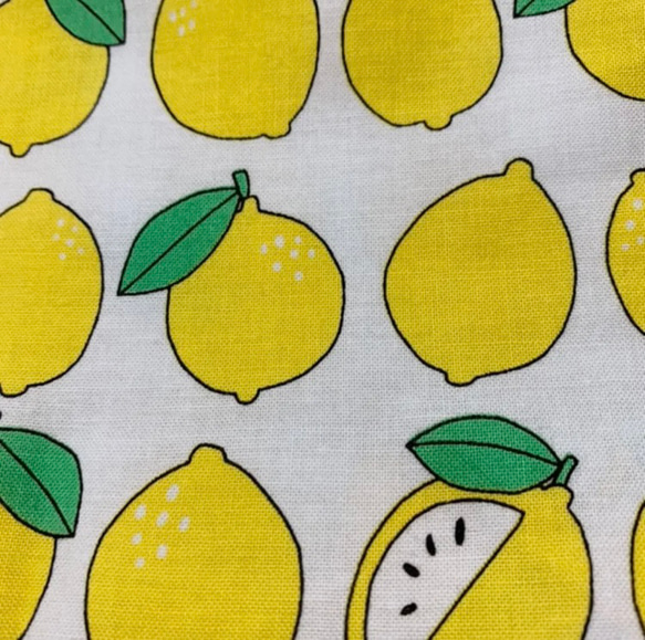 お弁当袋　レモン　A 2枚目の画像