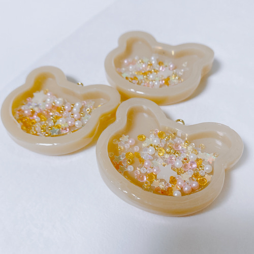 再販】アイシングクッキー風シャカシャカキーホルダー 名入れ・文字