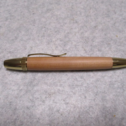 山茶花(サザンカ) 椿油仕上げ 回転式ロングパトリオットボールペン