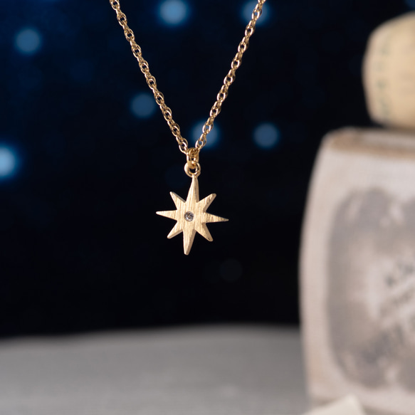レジンネックレスNo 19 夜空ネックレス レジン ネックレス