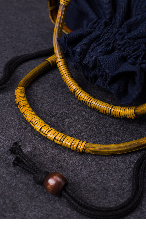 竹かご鞄 大 ハンドバッグ 買い物かご大 竹かご かごバッグ バスケットかご 竹製品 レトロ 茶道茶セット収納袋 和風 