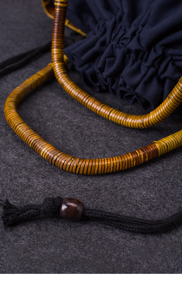 竹かご鞄 大 ハンドバッグ 買い物かご大 竹かご かごバッグ バスケットかご 竹製品 レトロ 茶道茶セット収納袋 和風 