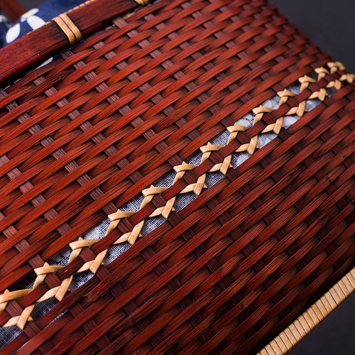 竹かご鞄 大 ハンドバッグ 買い物かご大 竹かご かごバッグ バスケット