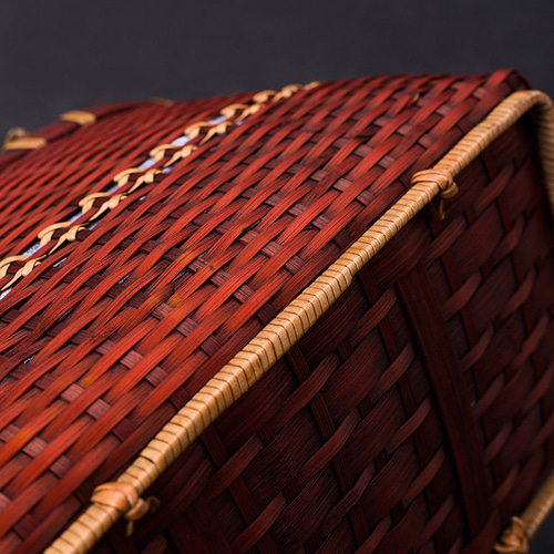 竹かご鞄 大 ハンドバッグ 買い物かご大 竹かご かごバッグ バスケット