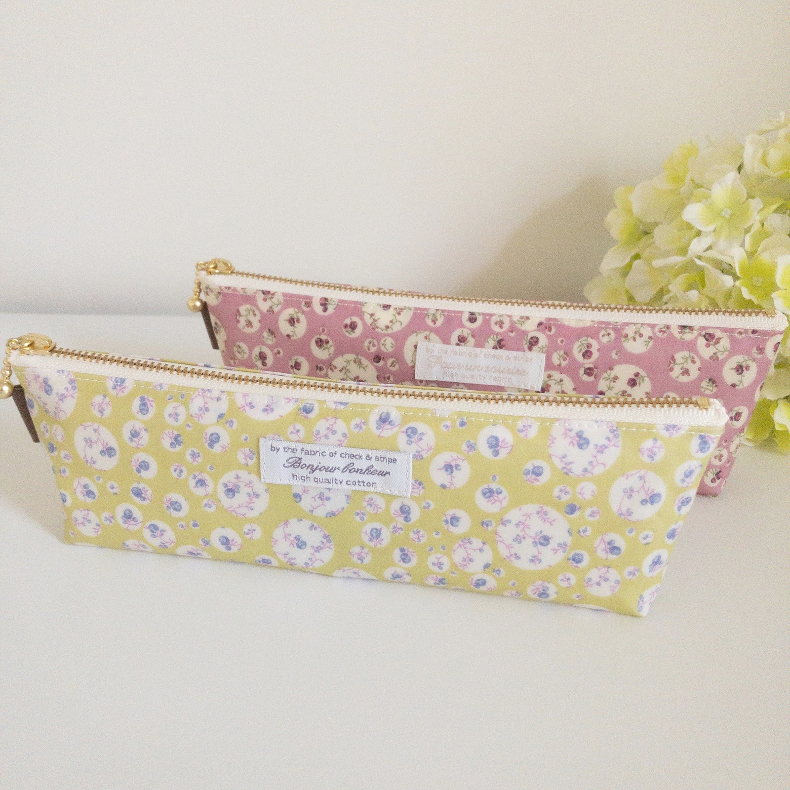 リバティ ラミネート 中身が見えるペンケース アデラジャ・GY リバティ ラミネート 中身が見えるペンケース・アデラジャGY