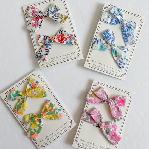 リバティ ハンドメイド ヘアゴム4個 233 リバティ ハンドメイド ヘアゴム4個 233 【公式通販】