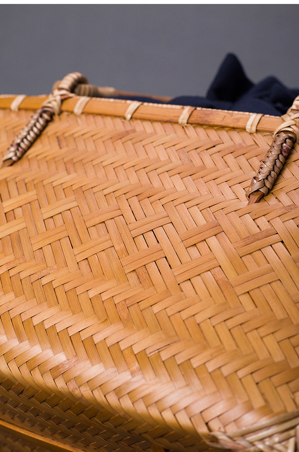 竹かご鞄 大 ハンドバッグ 買い物かご大 竹かご かごバッグ バスケットかご 竹製品 レトロ 茶道茶セット収納袋 和風 