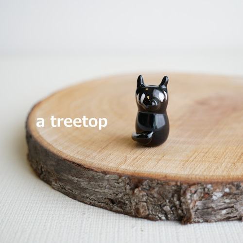 黒猫のとんぼ玉 とんぼ玉 a treetop 通販 16573485｜Creema(クリーマ