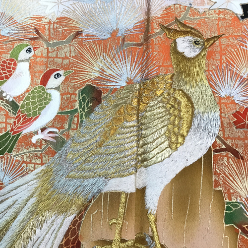 正絹】着物リメイク 黒留袖ドレス／キャミワンピースタイプ／ブラック