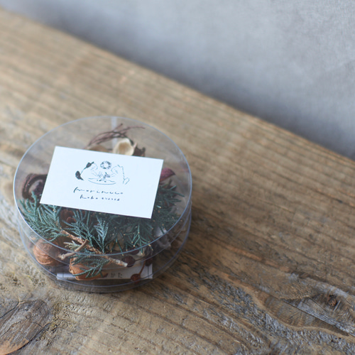 秋を楽しむてづくりキット 木の実のガーランド ドライフラワー