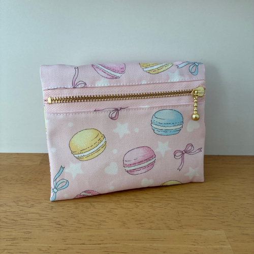 移動ポケット☆フタにファスナー付き☆ハンドメイド☆女の子☆男の子