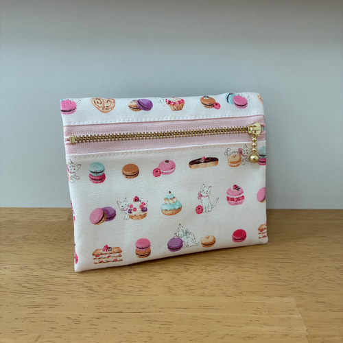 移動ポケット☆フタにファスナー付き☆ハンドメイド☆女の子☆男の子