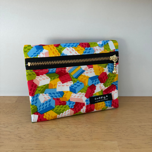 移動ポケット☆フタにファスナー付き☆ハンドメイド☆女の子☆男の子