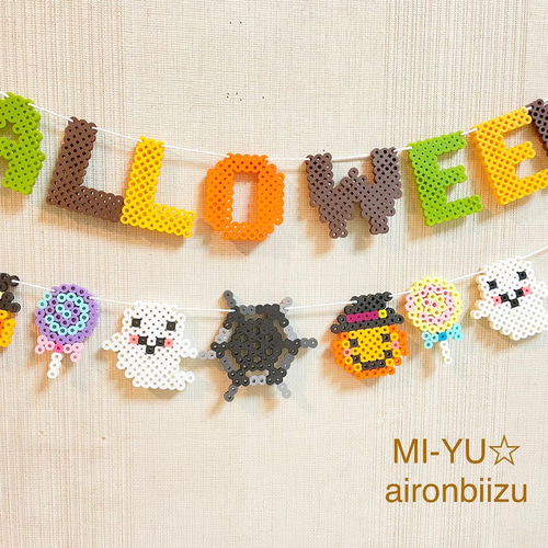 ハロウィンガーランド⭐︎パーティー Halloweenガーランドパーティー ガーランド MI-YU☆ 通販 16574093