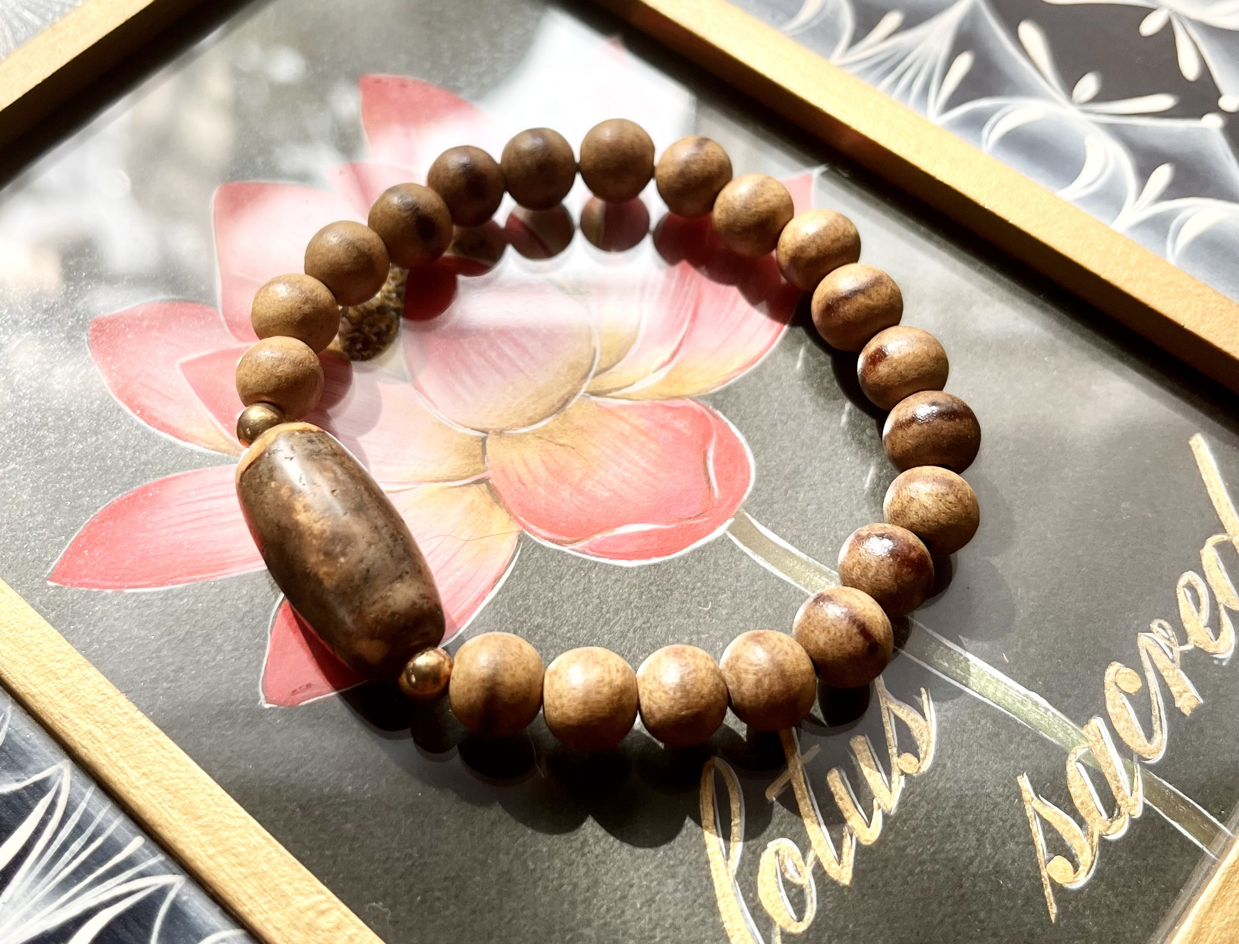 里帰り品　開光　三眼天珠