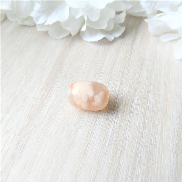 再販 16】高品質 桜瑪瑙（さくらめのう） 天珠 1個 高品質
