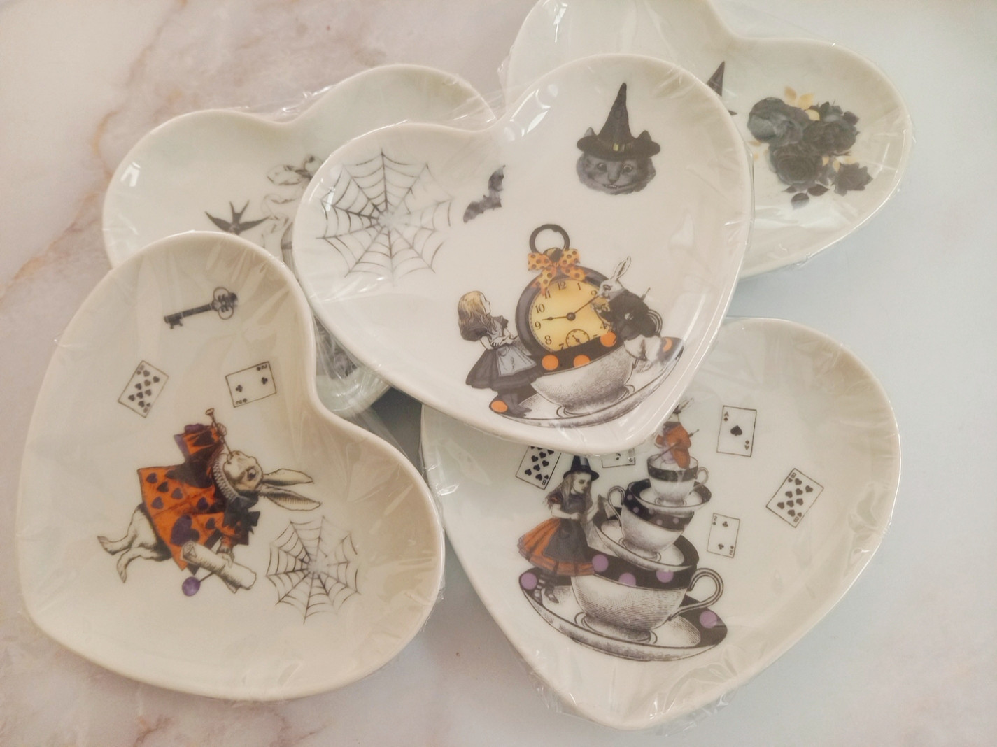  Stafford スケルトンデザイン皿　ハロウィン スケルトンデザイン皿　ハロウィン Stafford