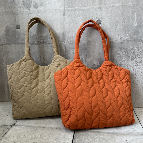 kith トートバッグ キルティング キルト キルティングトートバッグ／キルトハンドバッグ トートバッグ