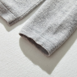 ★即納★上質ウールで大人カジュアル　メリノウール100％カーディガン　配色 230917-1 9枚目の画像