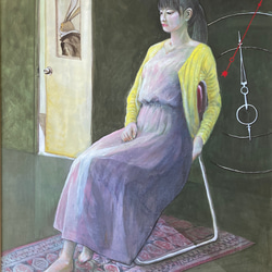 水彩画 夏の想いで 額装済み 9e061ca183c522db7af16e4f05452b