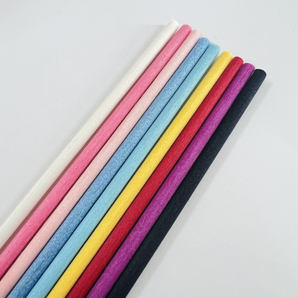 ミニバルーンスティック　パステルハート 11枚目の画像