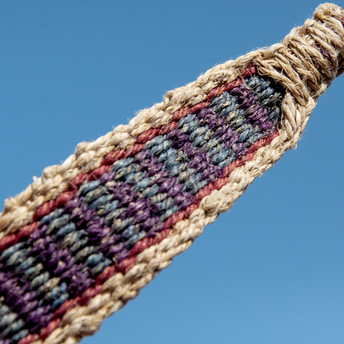 【あしたのジョー】 記念品グッズ　グラデーション　編み込みベルト 彼氏へのクリスマスプレゼント、綿麻編み込みベルト/編み込みベルト