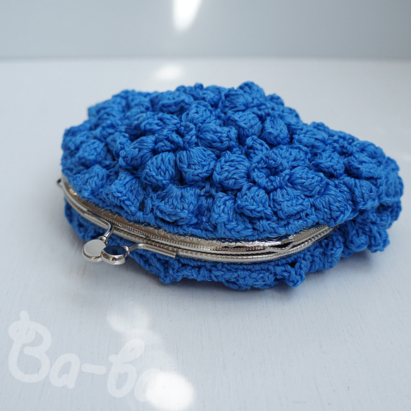 Ba-ba handmade Poppy puff knitting pouch  No.C1699 第3張的照片