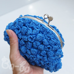 Ba-ba handmade Poppy puff knitting pouch  No.C1699 第5張的照片