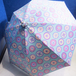 手作り日傘　配られて 水色の飴涼しさう 4枚目の画像