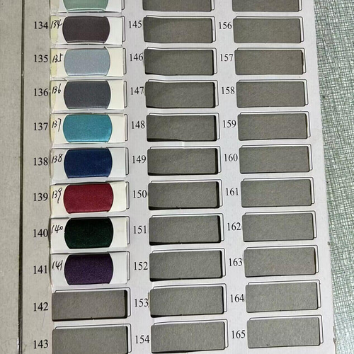 高級サテン/ソフトチュール/ふわふわオーガンジーのサンプル画像 全色  