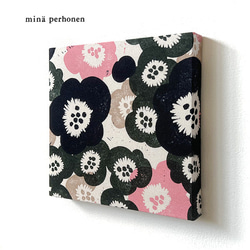 ミナペルホネン　ファブリックパネル　millefiori　ミルフィオリ　18×18cm　 mina perhonen 5枚目の画像