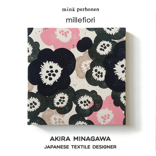 ミナペルホネン ファブリックパネル millefiori ミルフィオリ 18×18cm
