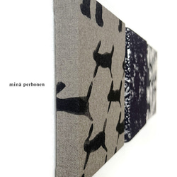 ミナペルホネン　ファブリックパネル　人気デザイン3枚セット　18×18cm　 mina perhonen 4枚目の画像