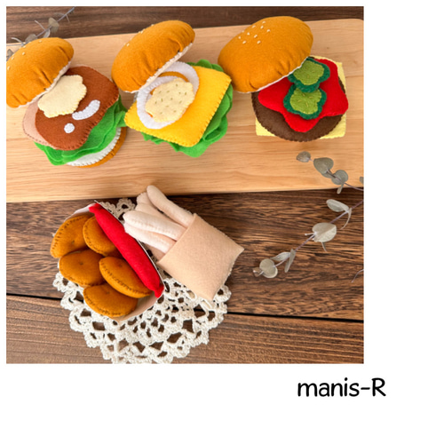 フェルトままごと ハードパンと食パンセット