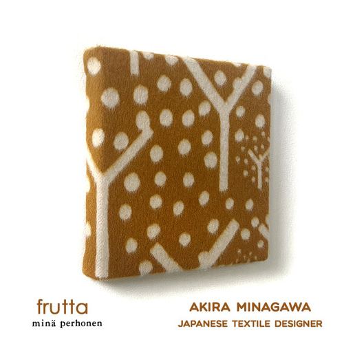 ミナペルホネン ファブリックパネル ボード frutta フルッタ 18×18cm