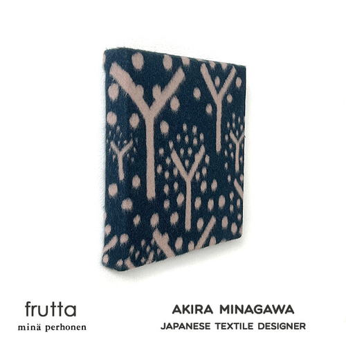 ミナペルホネン ファブリックパネル frutta フルッタ リメイク 18×18cm