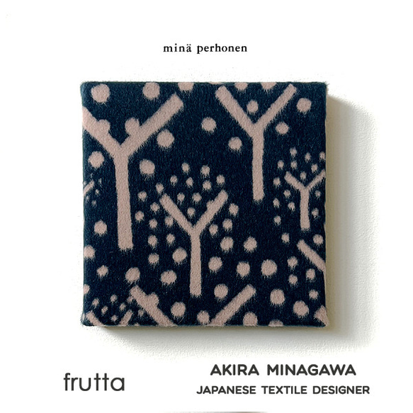 mina perhonenのファブリックボード ミナペルホネン ファブリックパネル ボード フルッタ 18×18cm mina