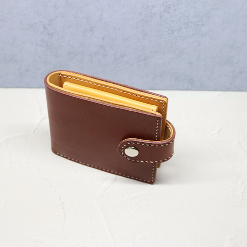 二つ折り財布 本革（ワインレッド） 二つ折り財布 BEE3104 通販