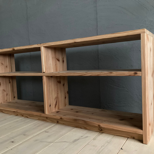 Ｂ：サイドテーブル、TV台、飾り棚＊棚有【魅力的な杢目、色艶】 B：サイドテーブル、TV台、飾り棚＊棚有【魅力的な杢目、色艶】